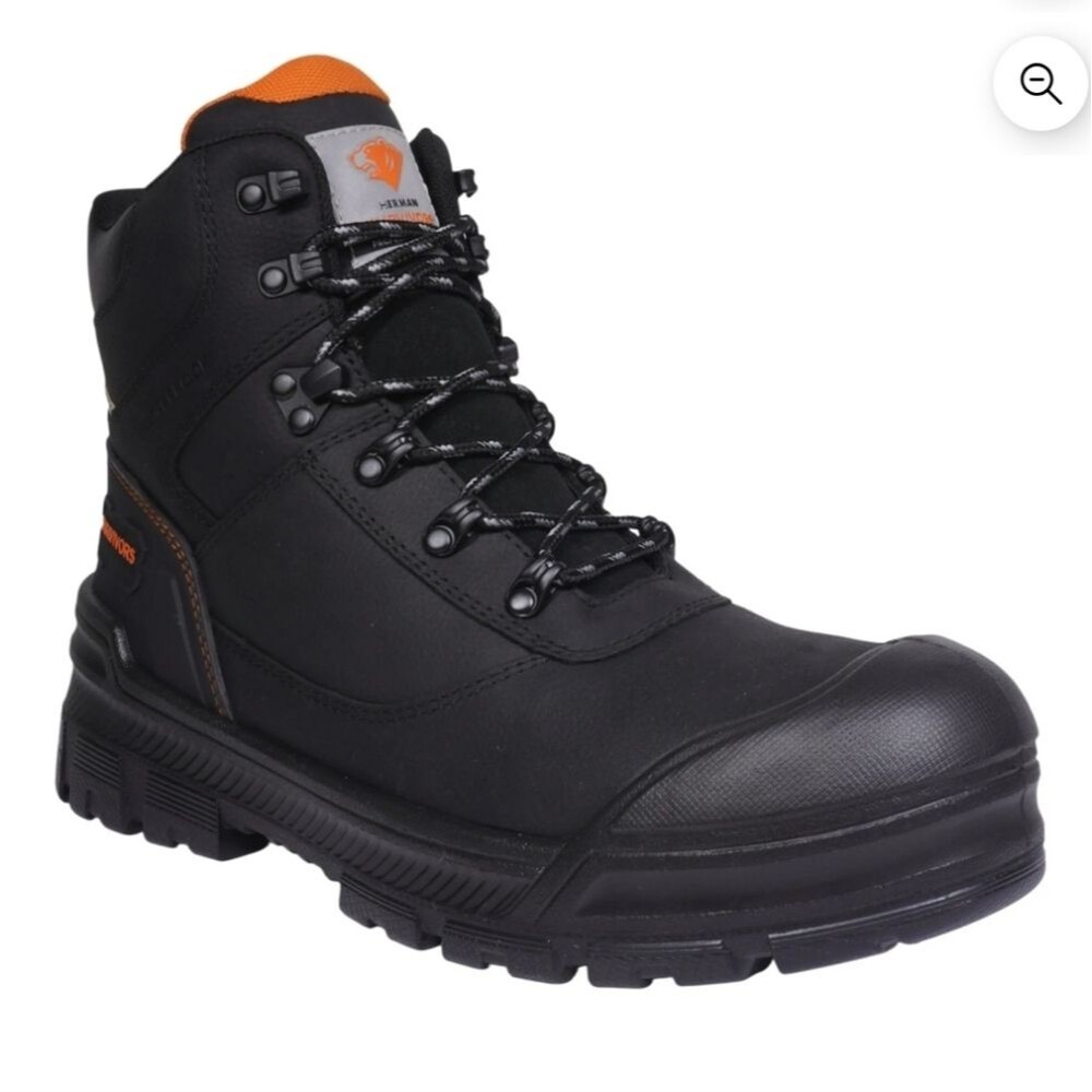 Herman Survivors Men's Groundbreaker Steel Toe Work Boots Size 7.5